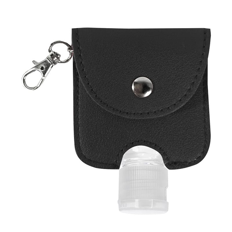 1 Oz. Hand Sanitizer With Leatherette Pouch 2