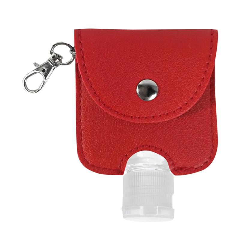 1 Oz. Hand Sanitizer With Leatherette Pouch 4