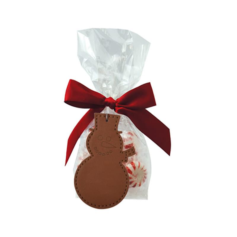 Mug Stuffer With Leatherette Ornament
