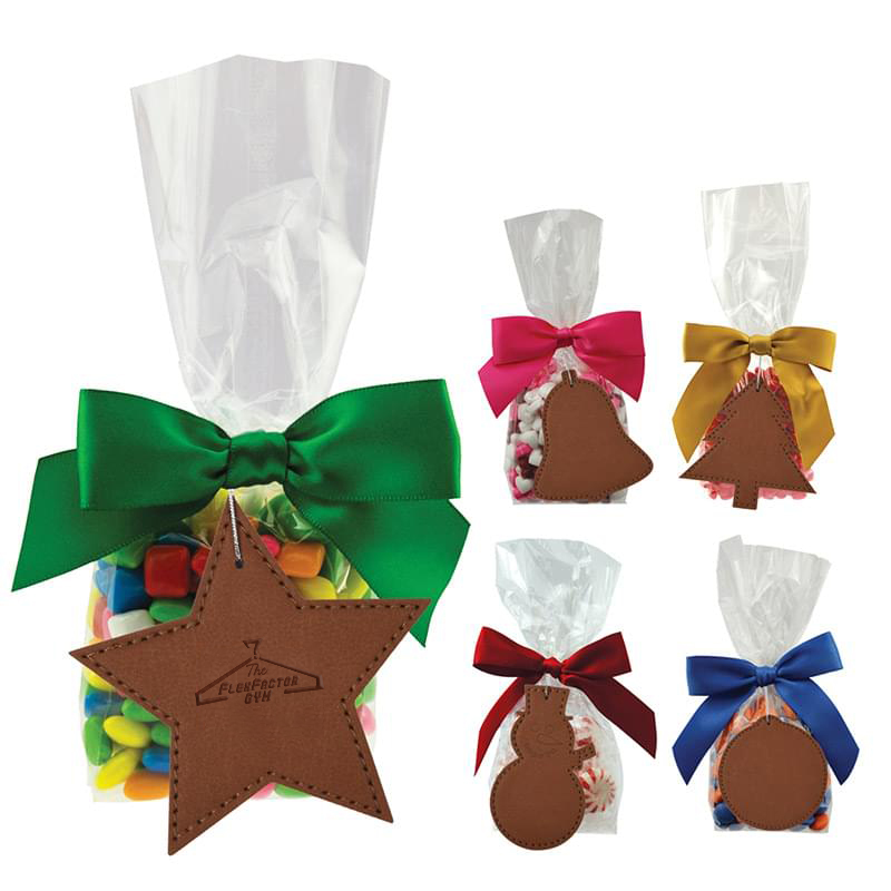 Mug Stuffer With Leatherette Ornament