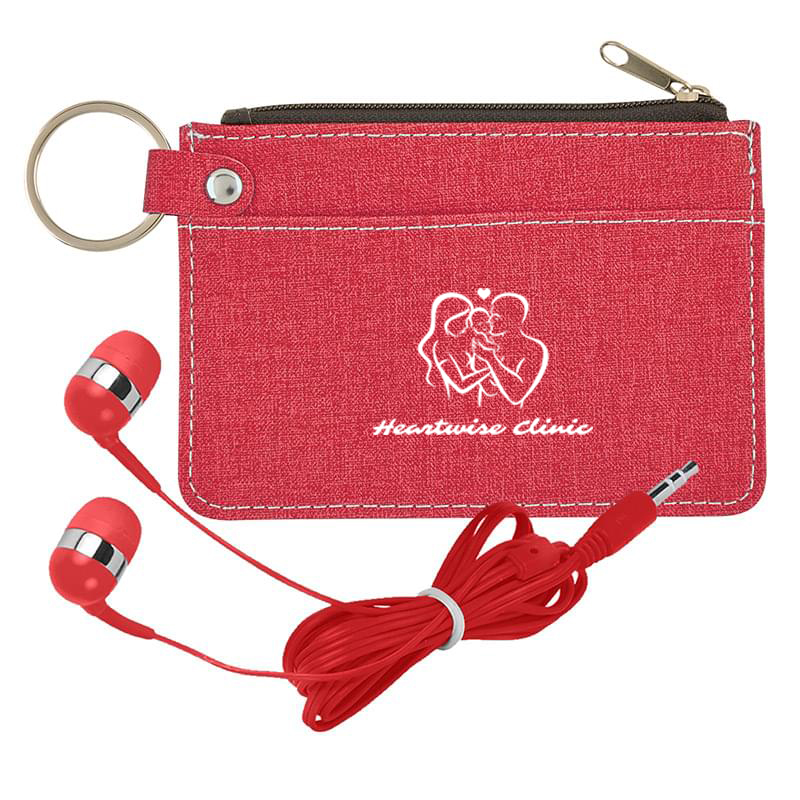 Wallet and Earbuds Gift Set 4