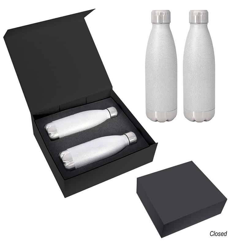 16 Oz. Iced Out Swiggy Stainless Steel Bottle Gift Set