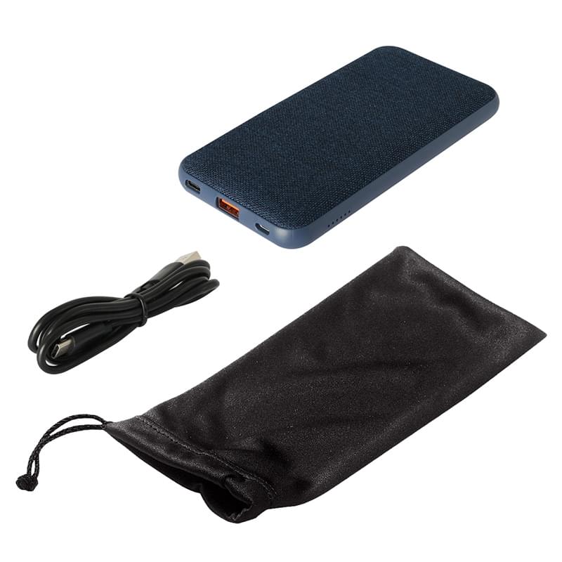 10000 MAH Wireless Charging Pad & Power Bank With Pouch 4
