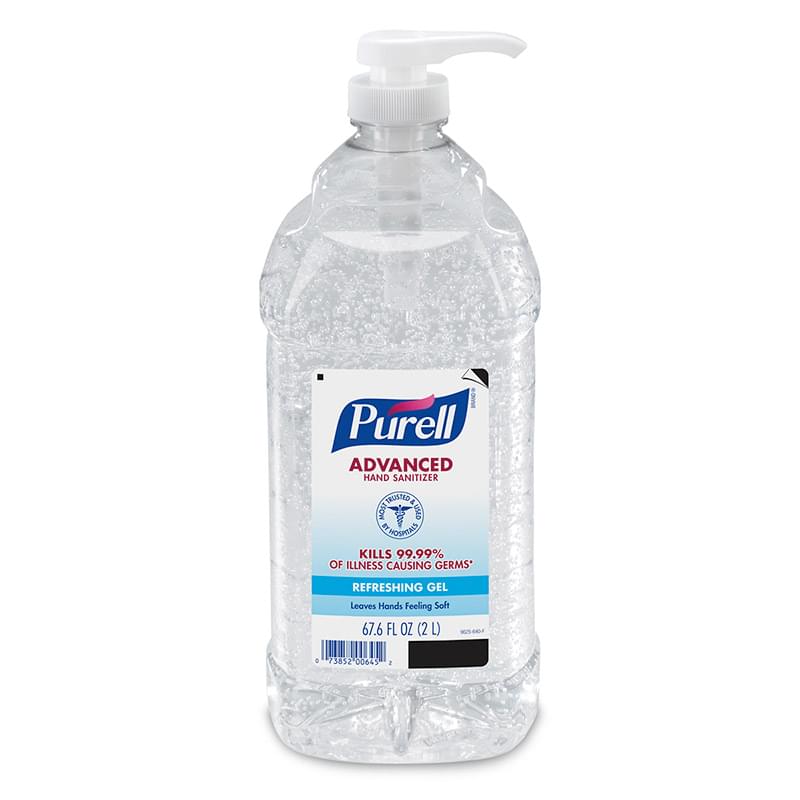 2 Liter Purell® Bottle With Pump