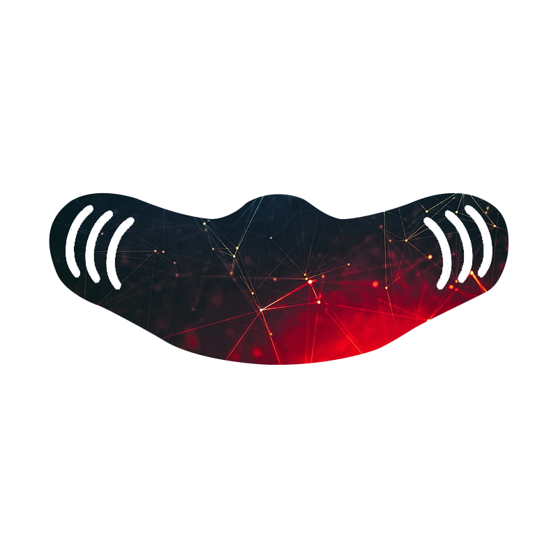 USA Made Full Color Adjustable Face Mask