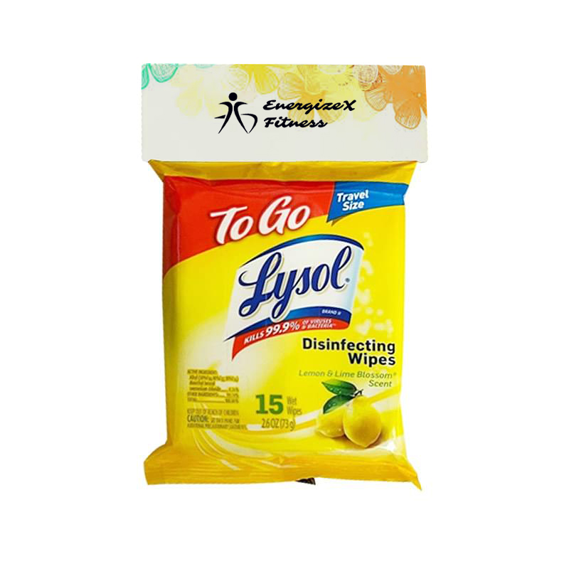 15 CT. LYSOL® ON THE GO DISINFECTING WIPES