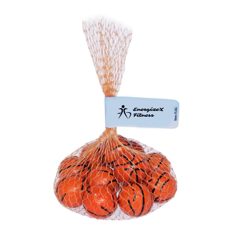 Mesh Bag with Chocolate Balls