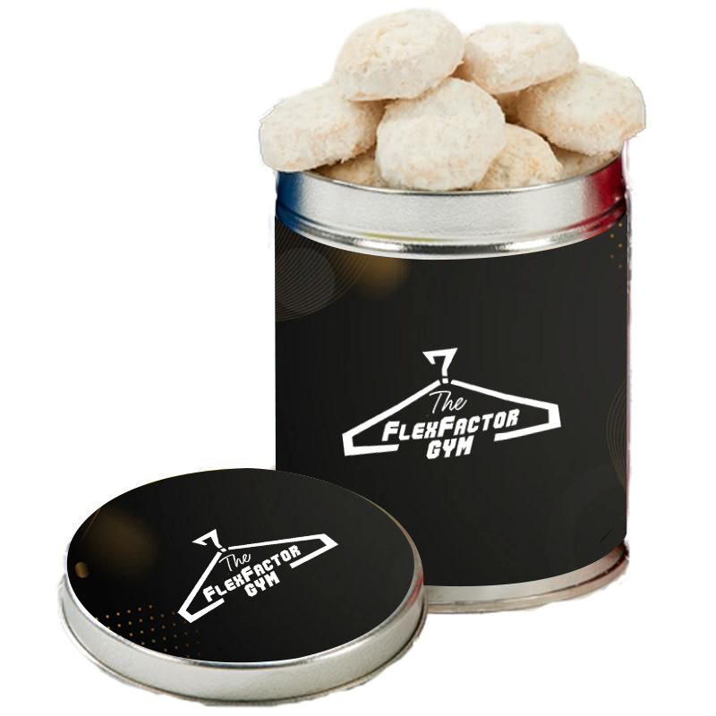 Quart Tin - Almond Tea Cookies