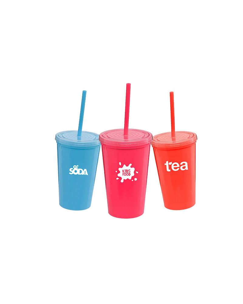 Explore Brights - 16 oz Double Wall Tumbler