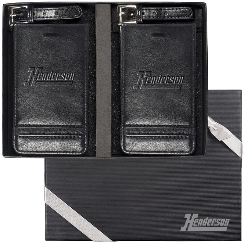 Alpha Two Luggage Tag Set