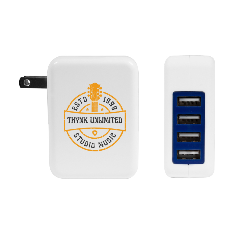 Most Affordable Wilmette 4-Port Wall Charger