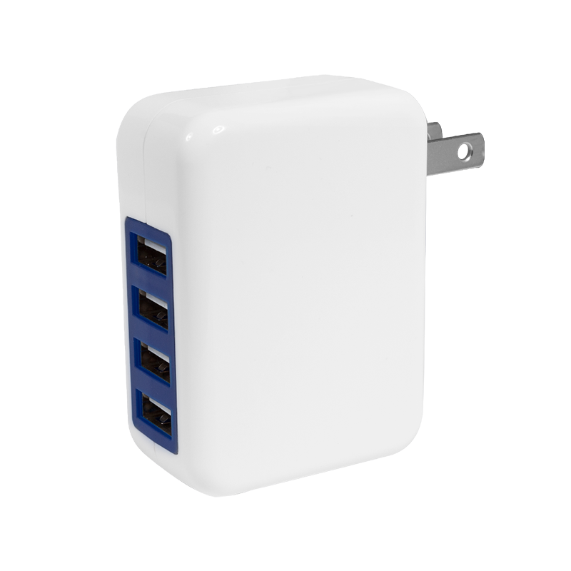 Most Affordable Wilmette 4-Port Wall Charger 3