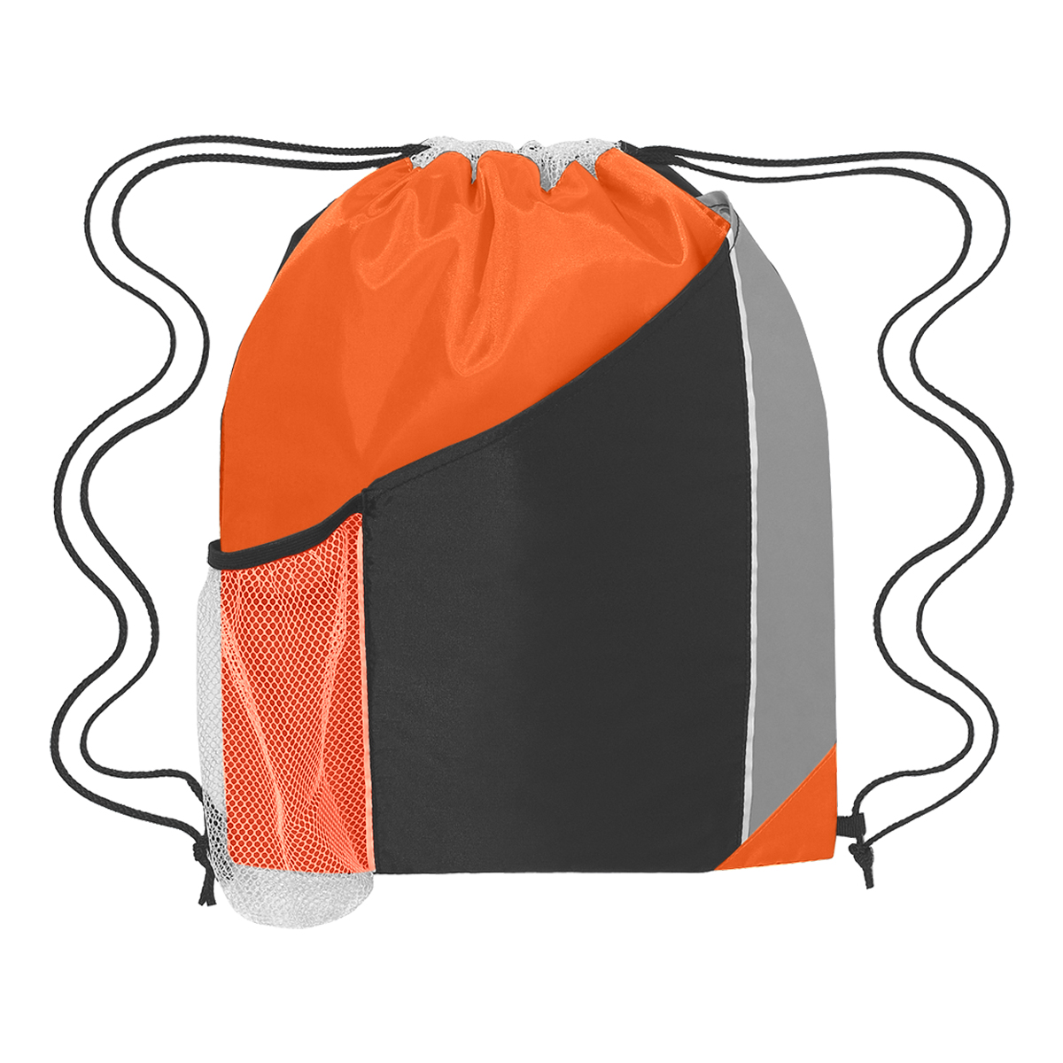 BLACK WITH ORANGE