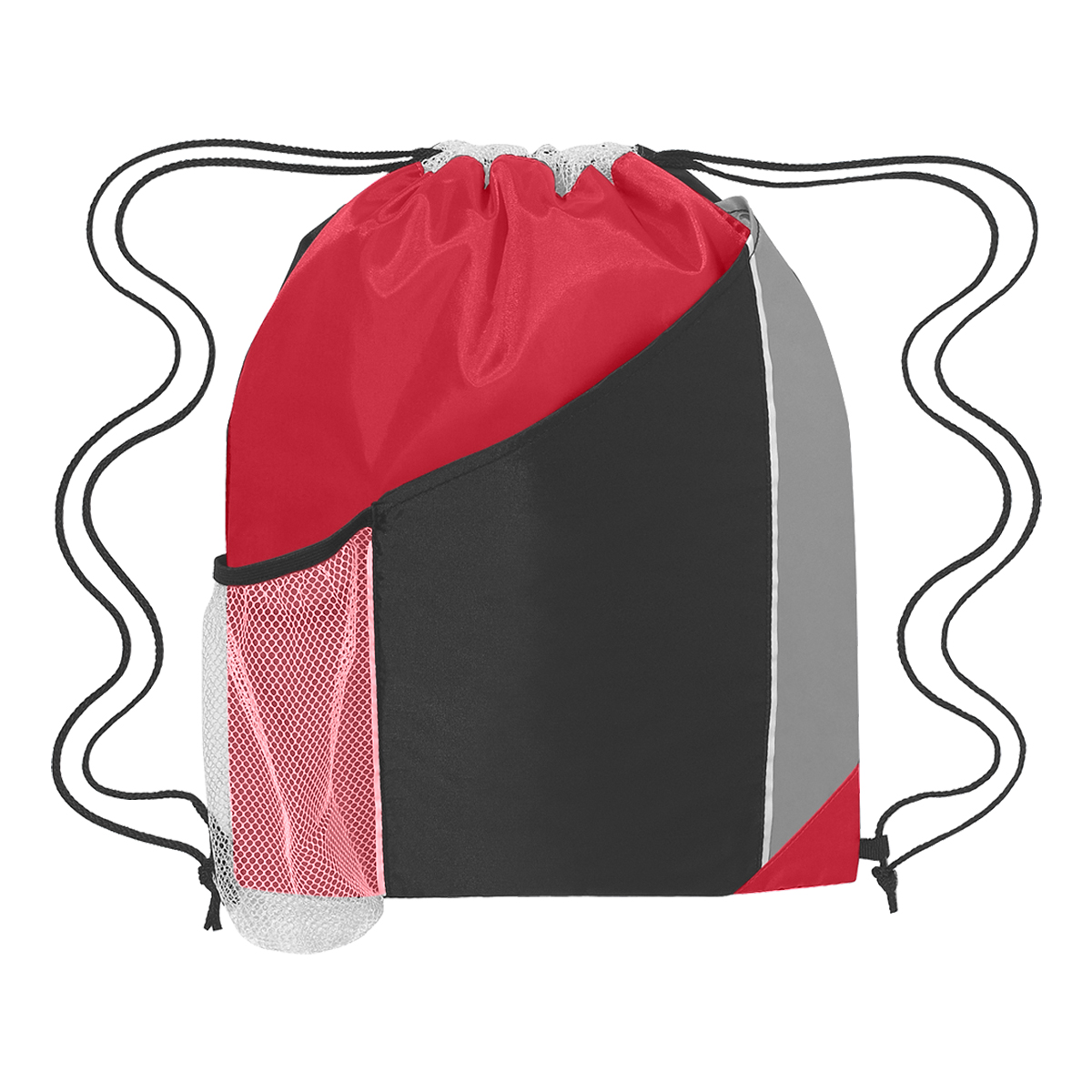 BLACK WITH RED