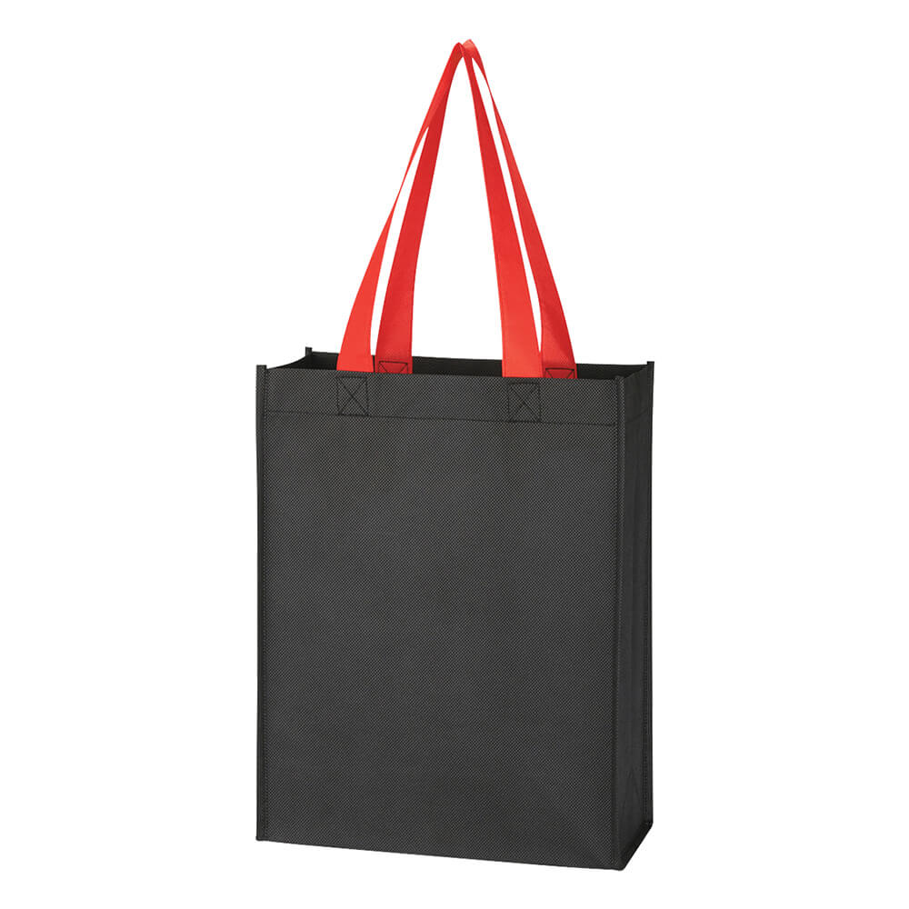 RECYCLED BLACK WITH RED
