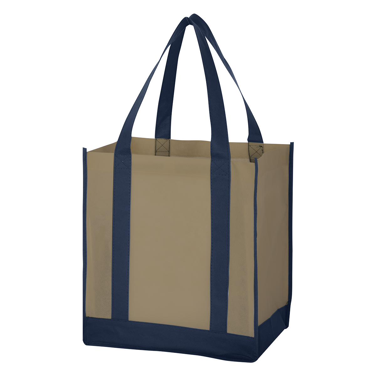 TAN WITH NAVY