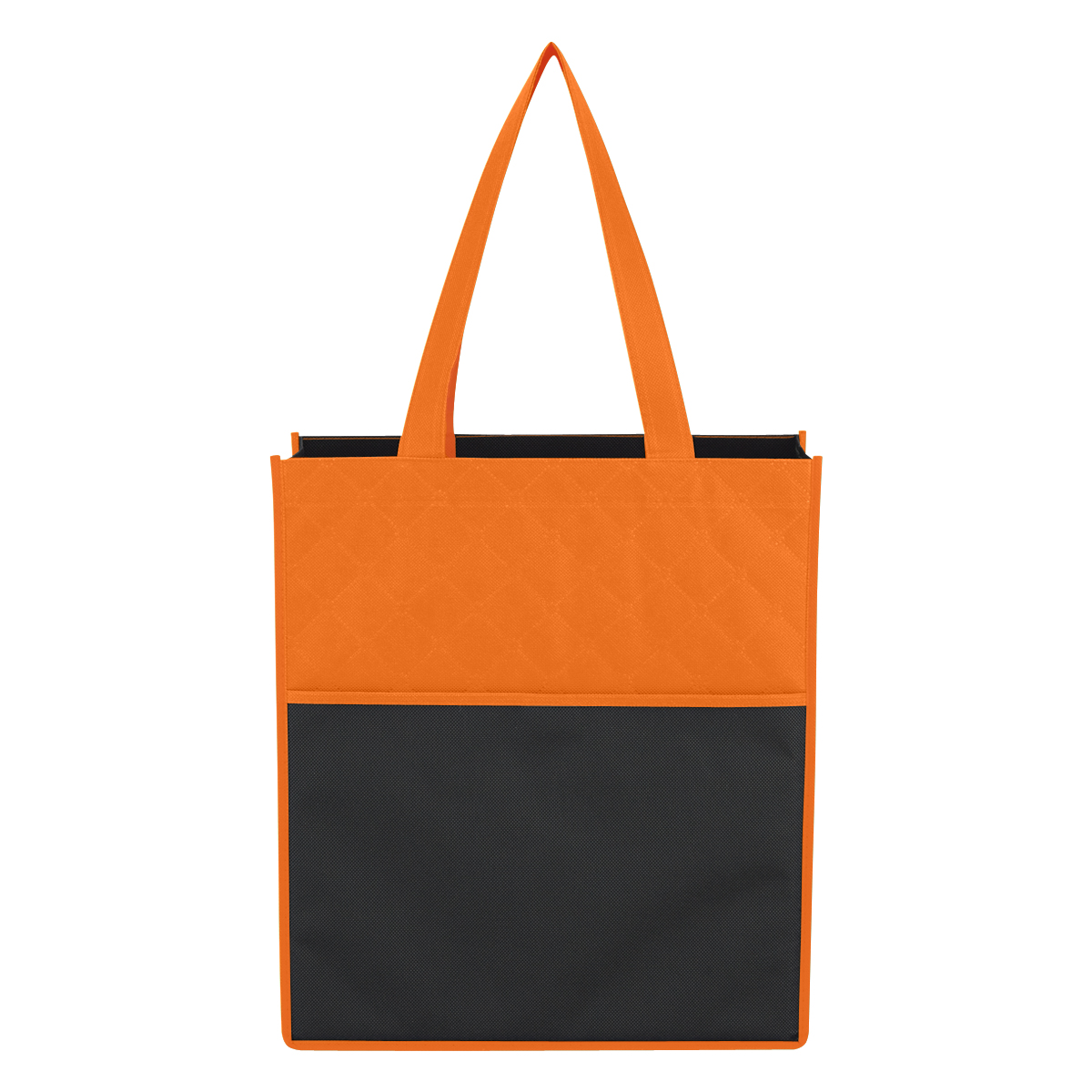BLACK WITH ORANGE