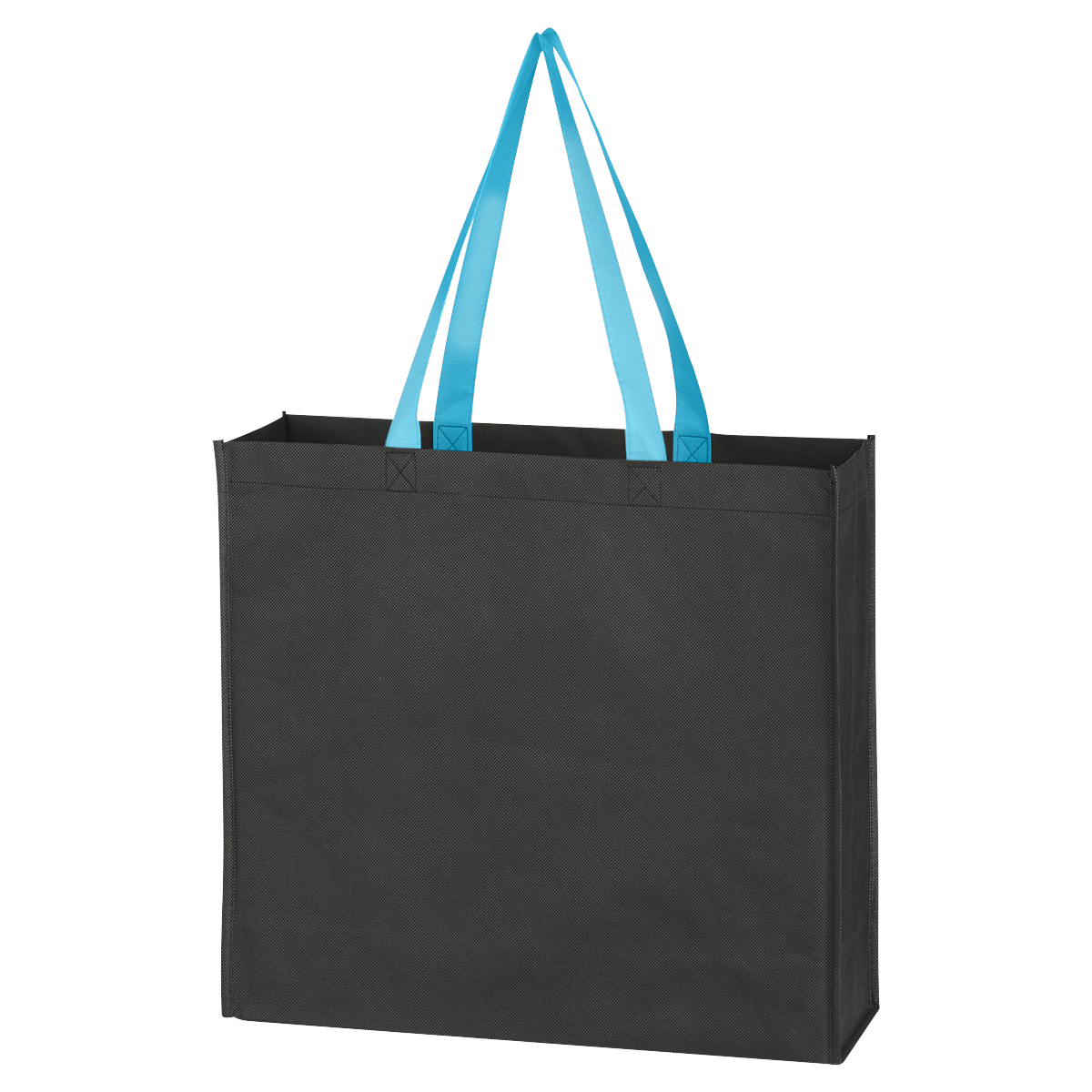 BLACK WITH LIGHT BLUE