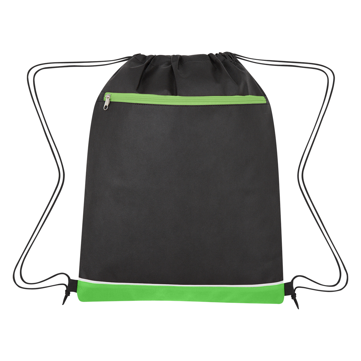 BLACK WITH GREEN