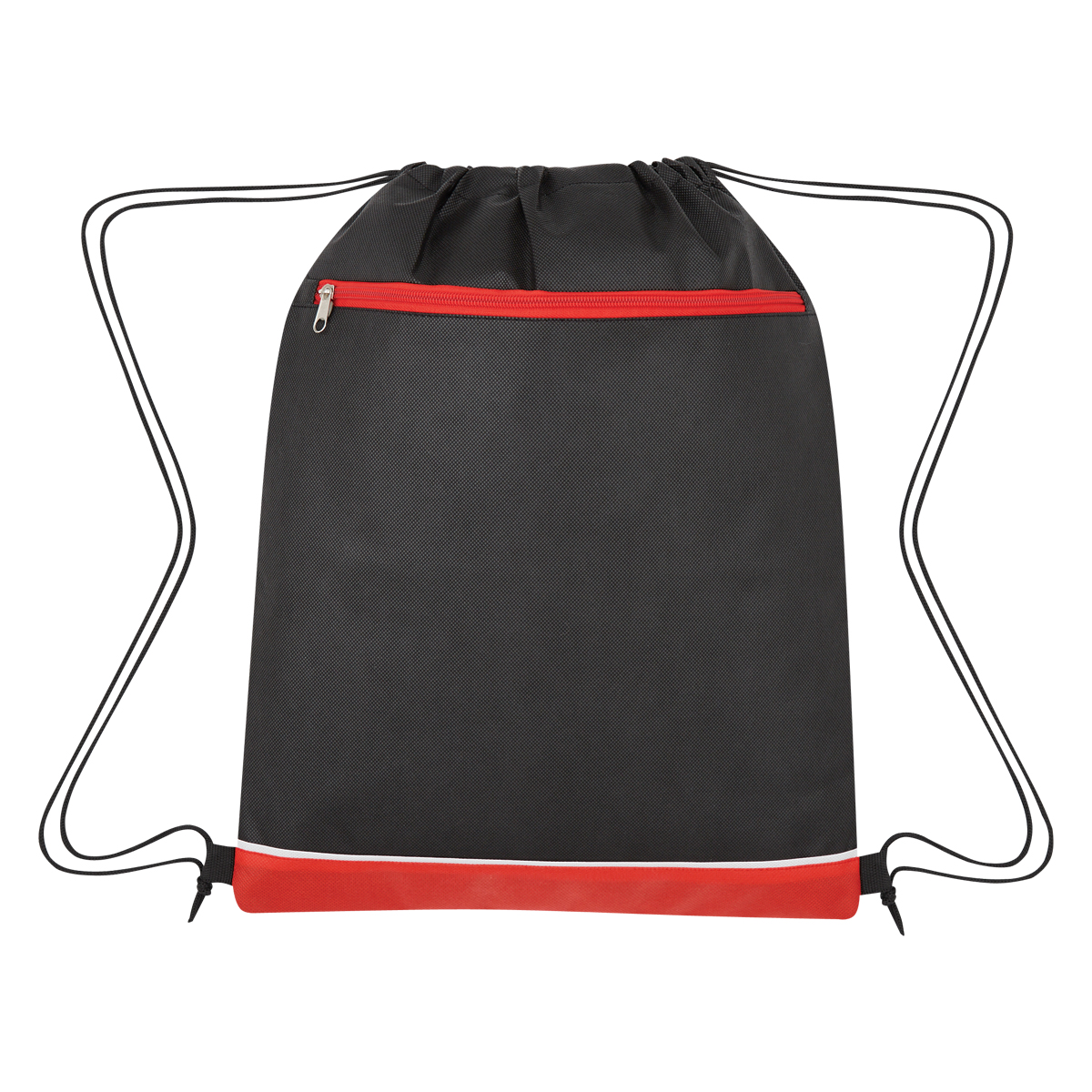 BLACK WITH RED
