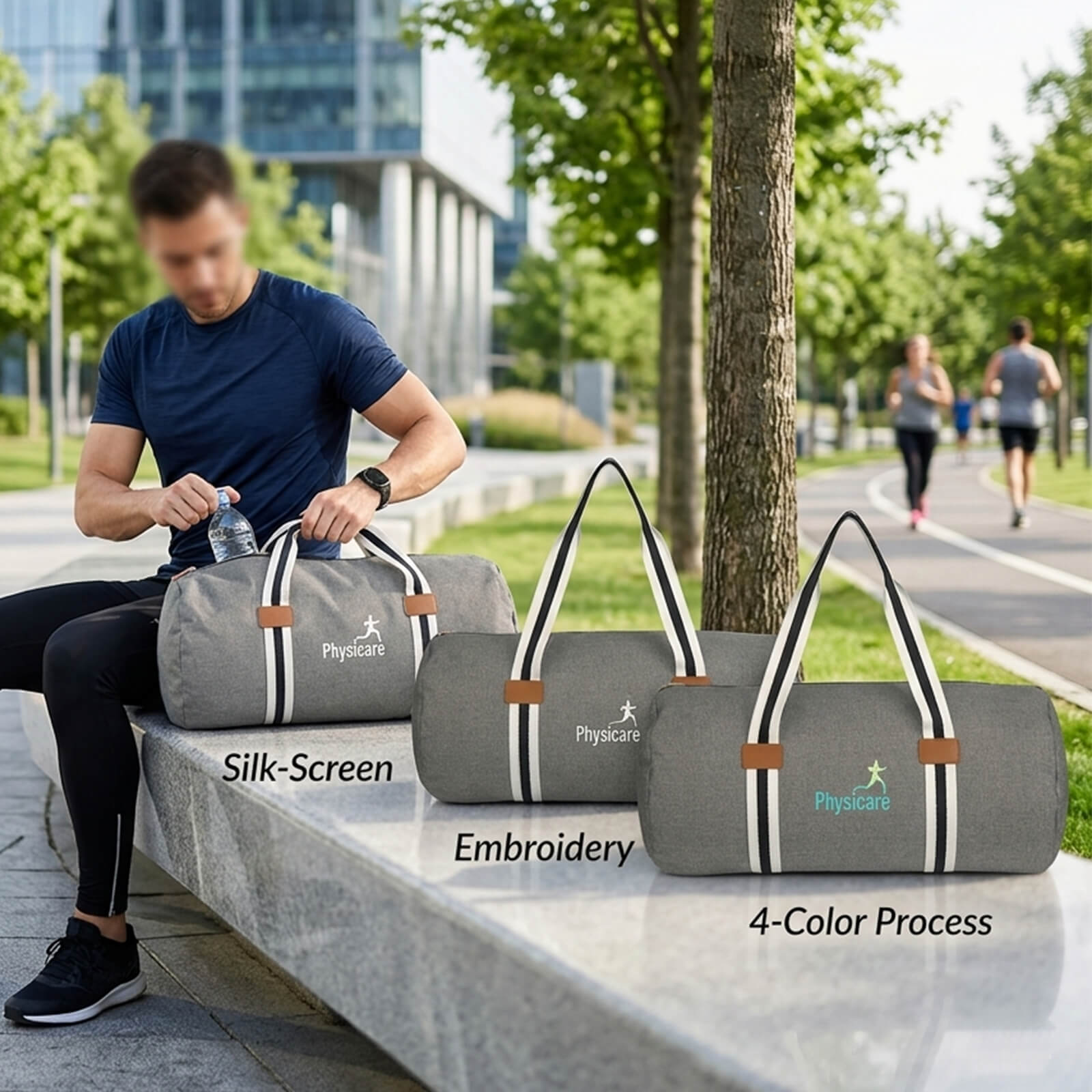 Capetown Heathered Duffel Bag