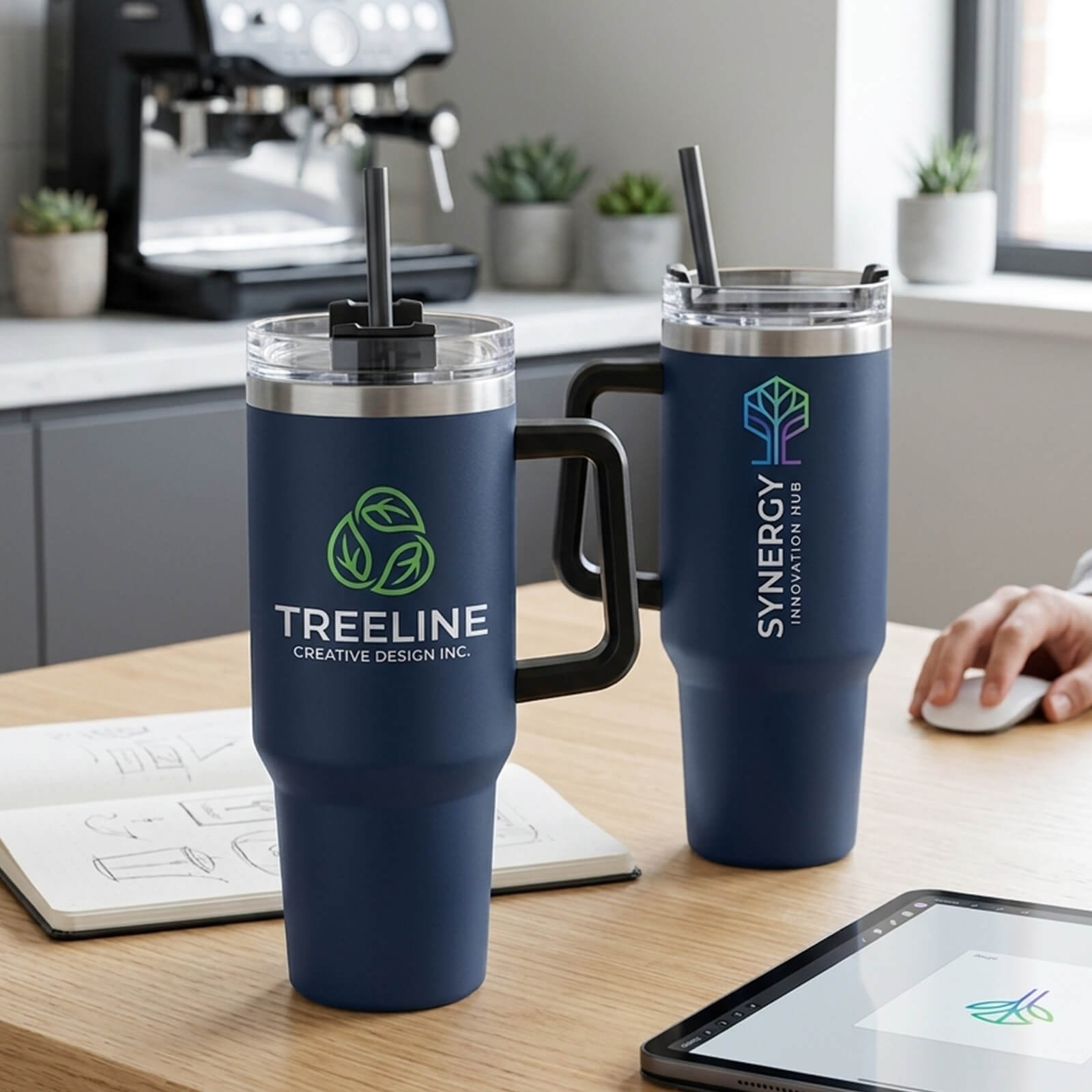 40 Oz. Full Color Intrepid Stainless Steel Tumbler