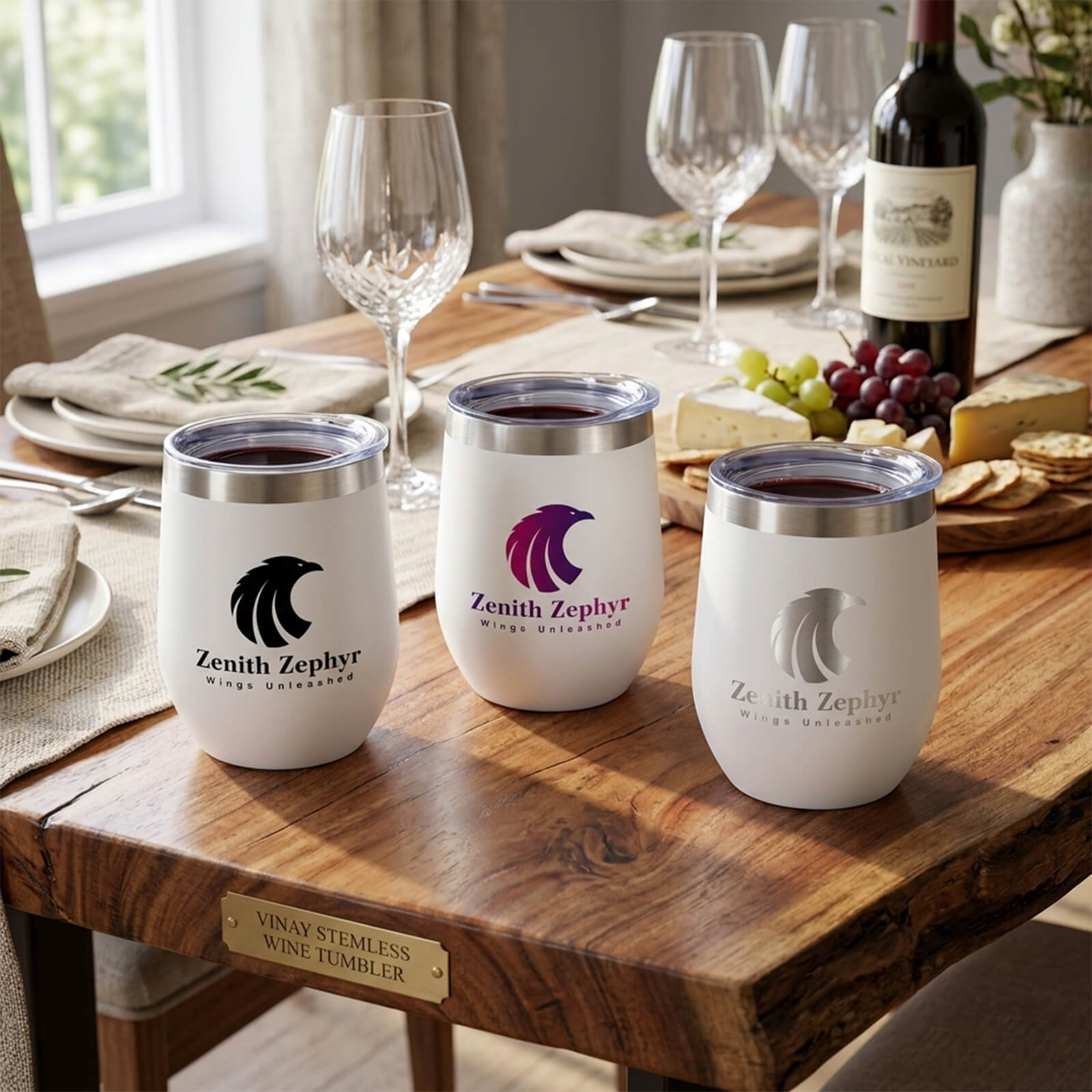 12 Oz. Vinay Stemless Wine Glass