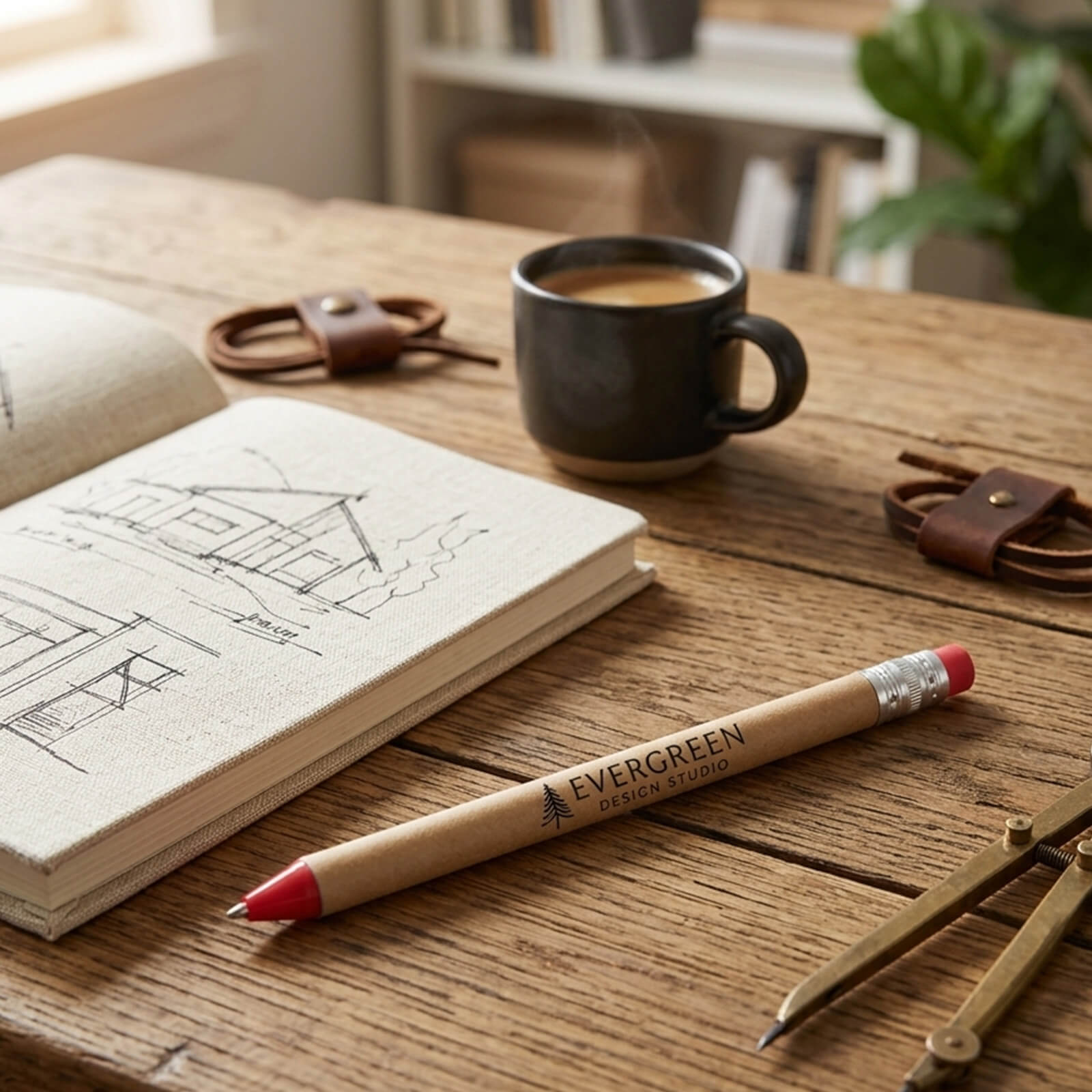 Pencil-Like Ballpen