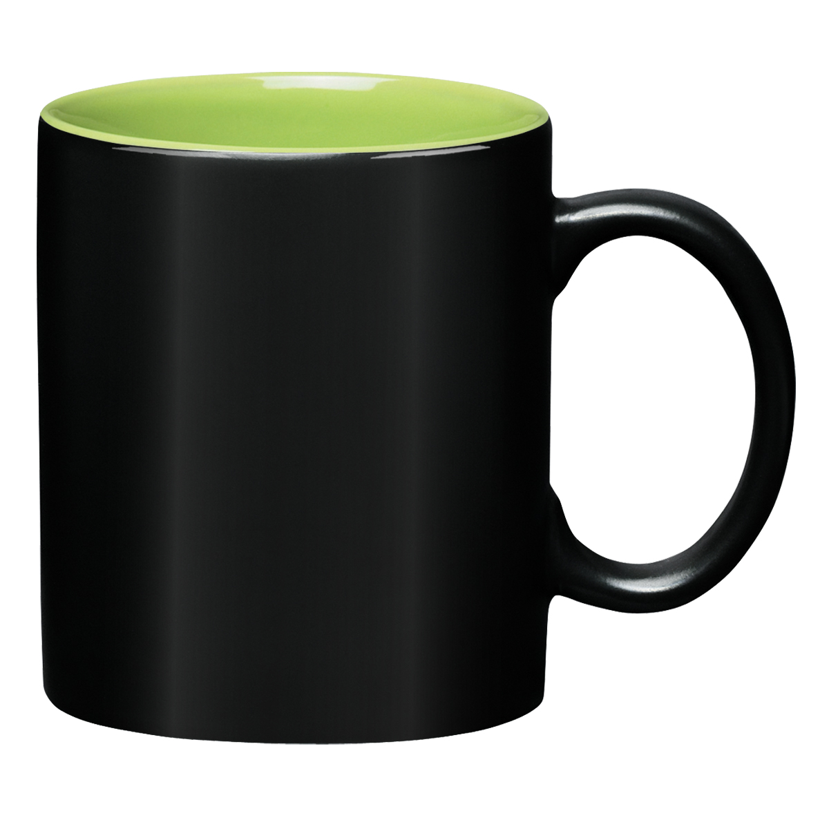 BLACK WITH LIME