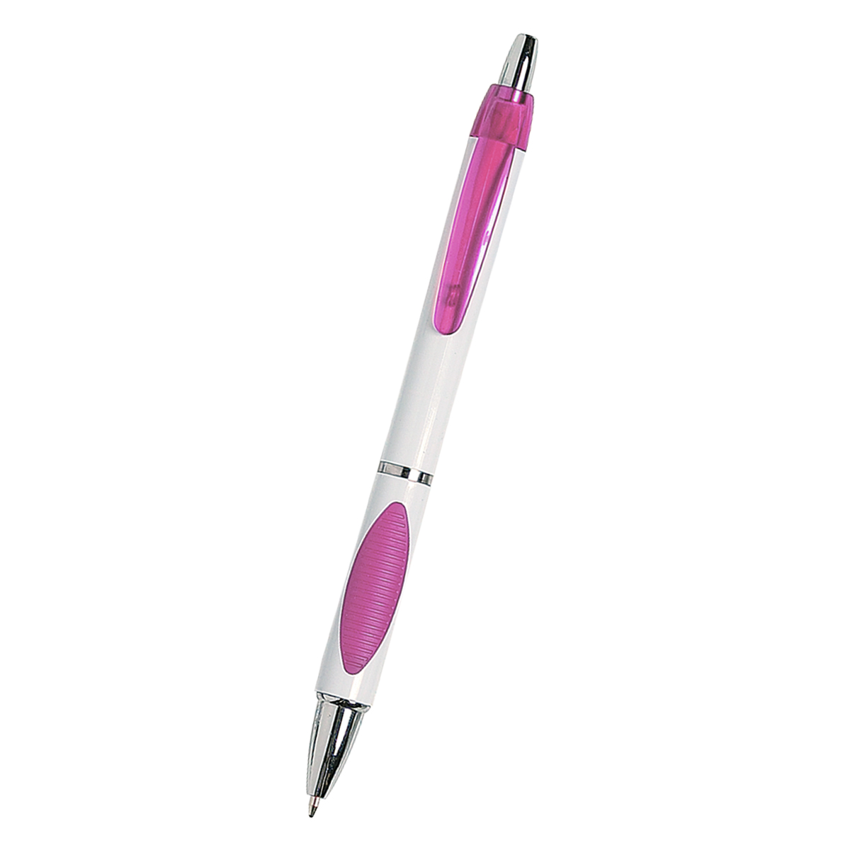 WHITE WITH PINK
