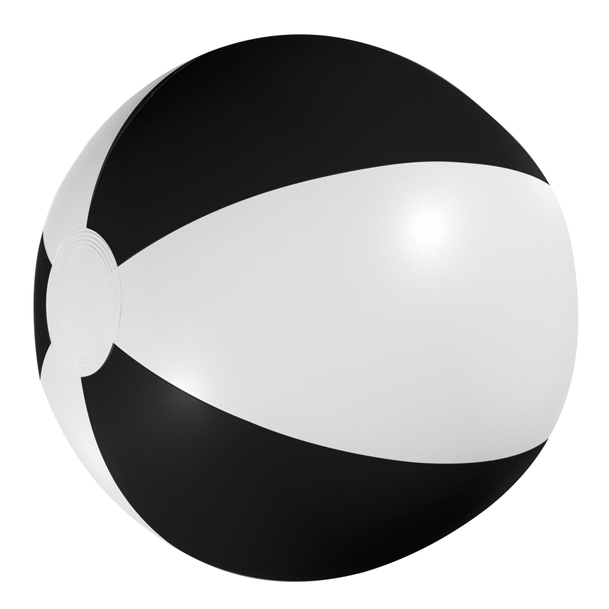 WHITE WITH BLACK
