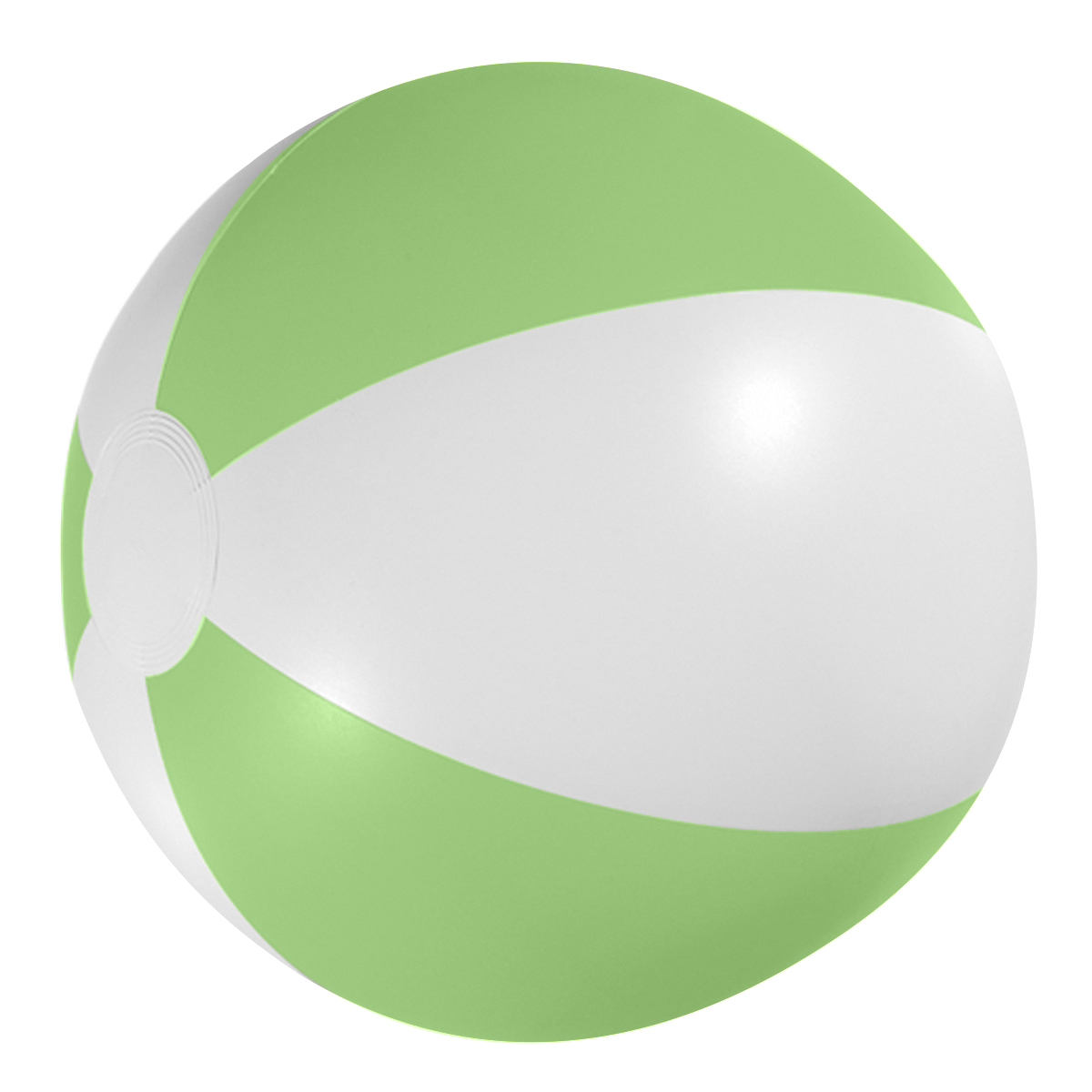 WHITE WITH GREEN