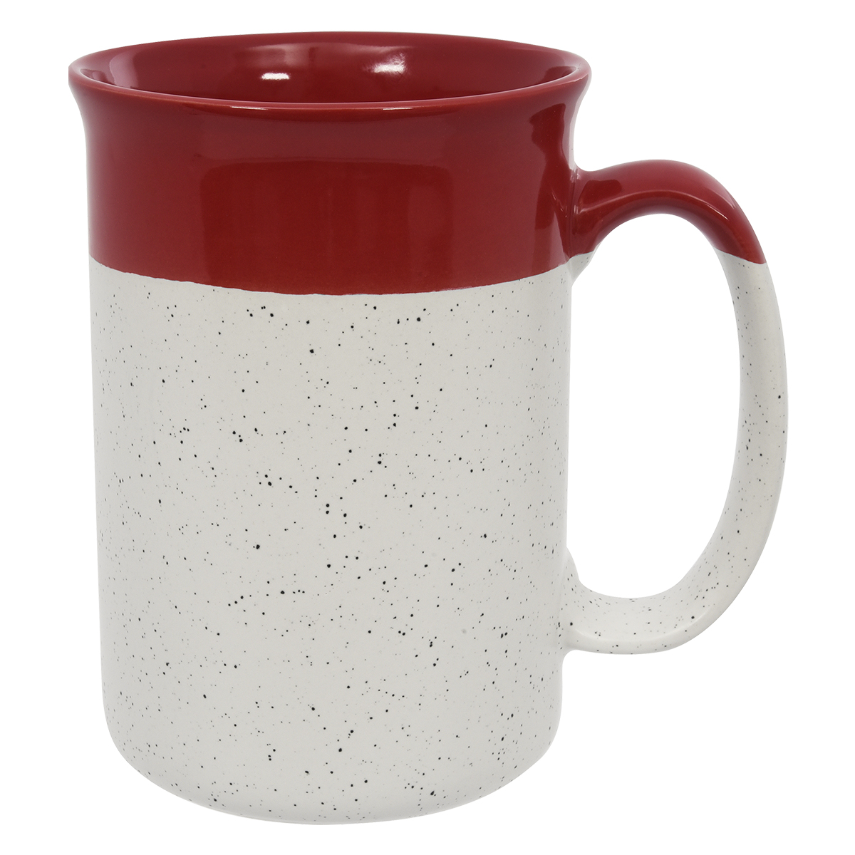 WHITE WITH RED
