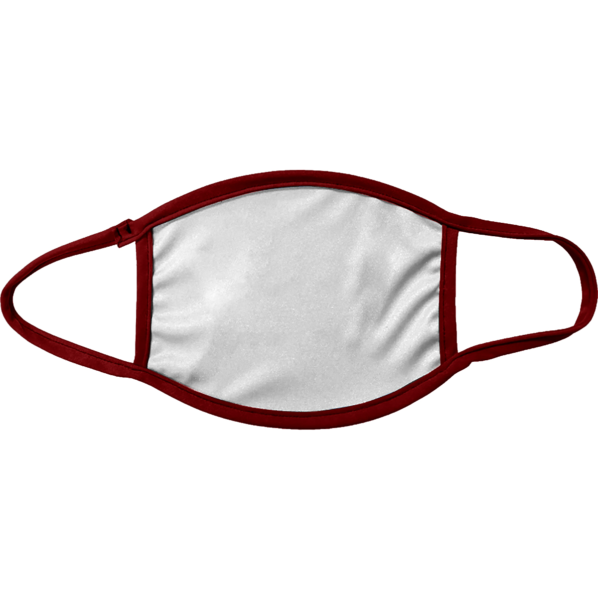 WHITE WITH RED