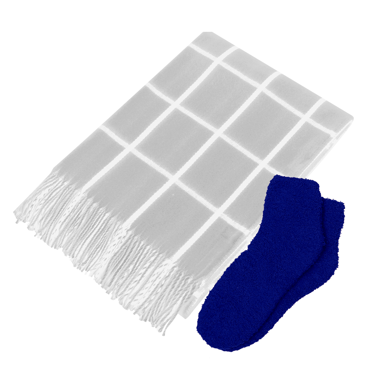 GRAY WITH WHITE