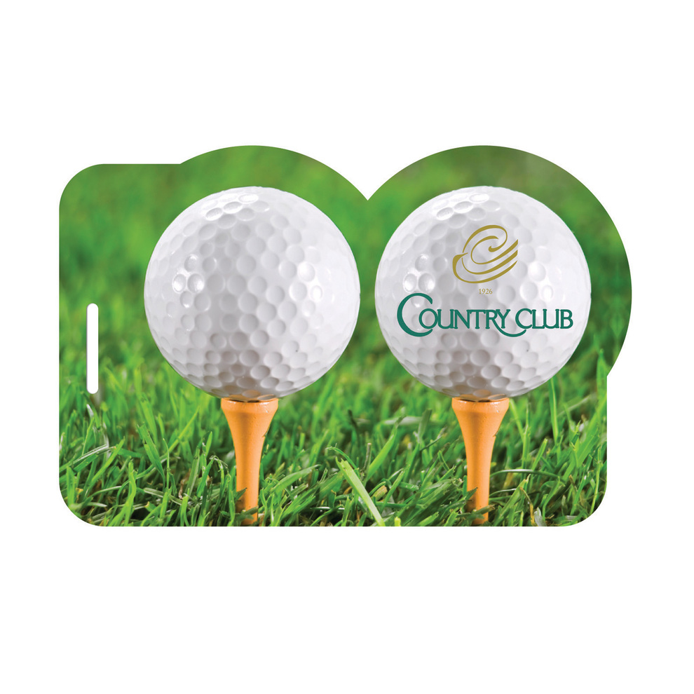Golf Balls Luggage Tag