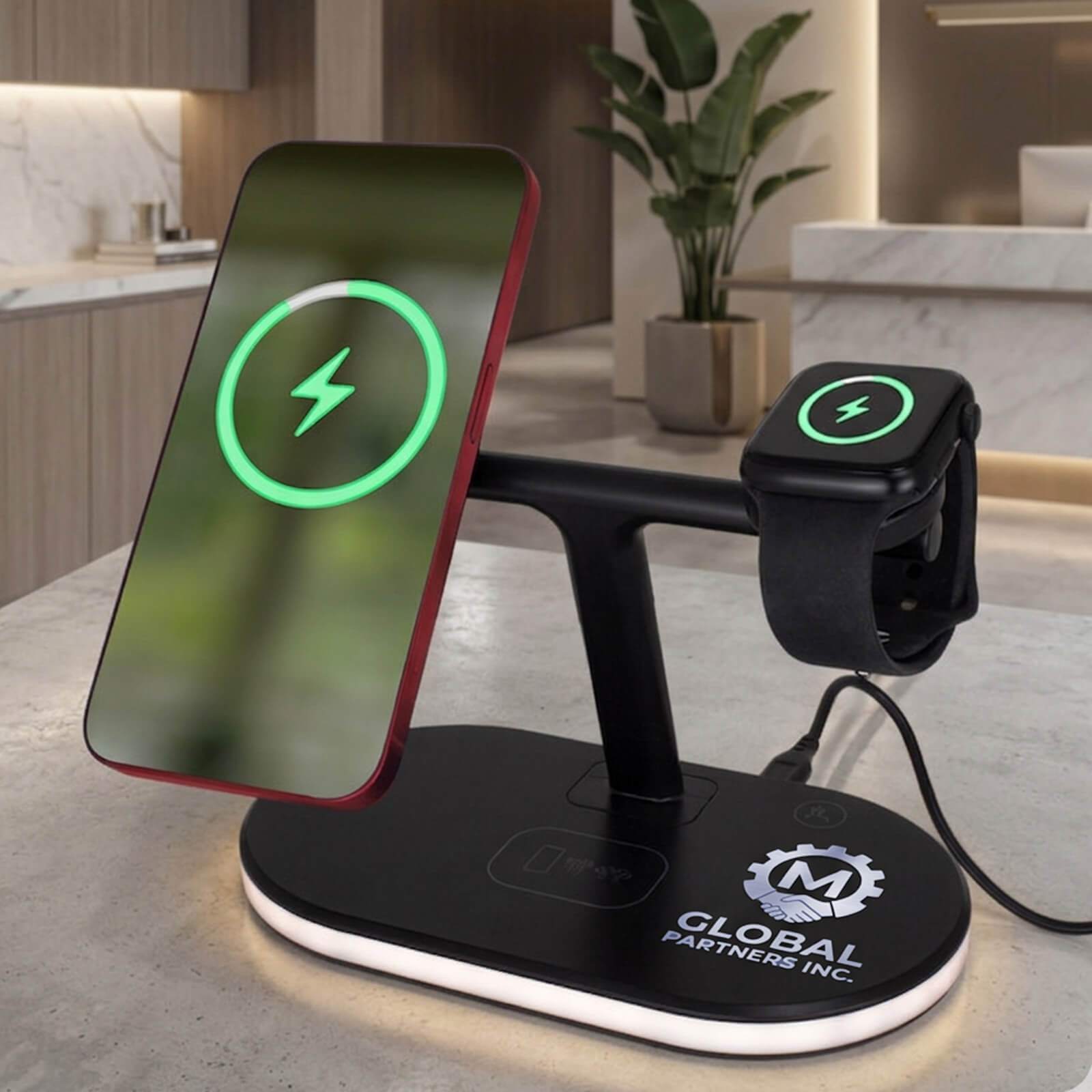 3-in-1 Magnetic Wireless Charger