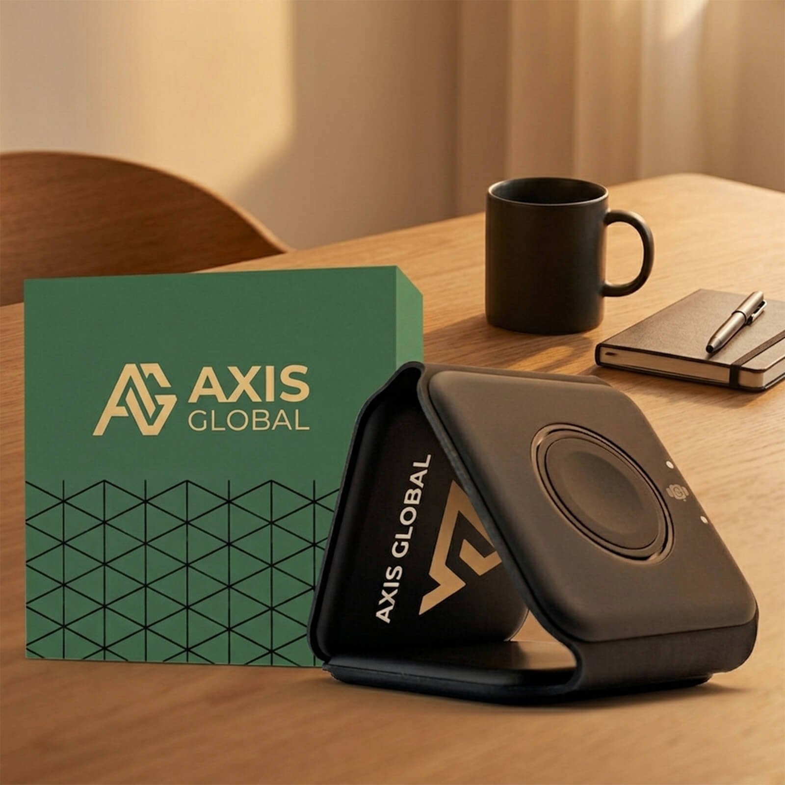 Chi-Charge Stack Foldable 3-in-1 Fast Charge Mat with Sleeve