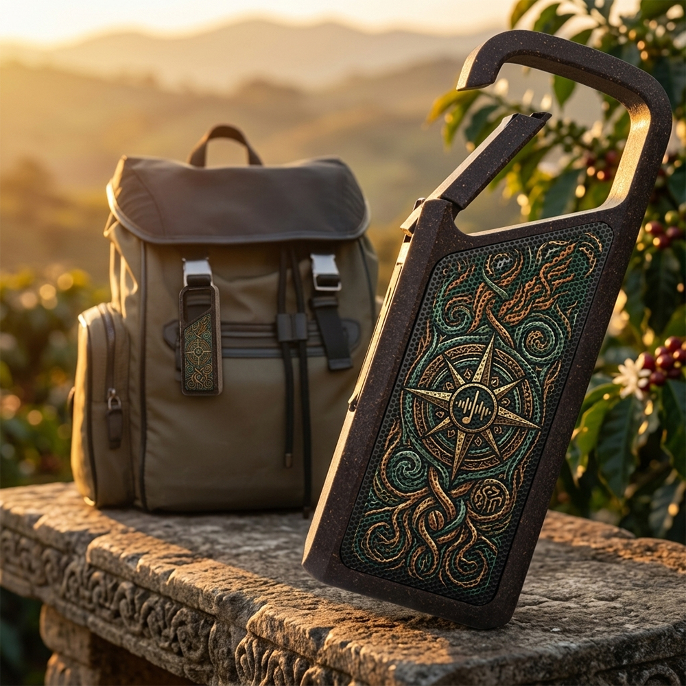 GroundSound Recycled Coffee Grounds Wireless Speaker