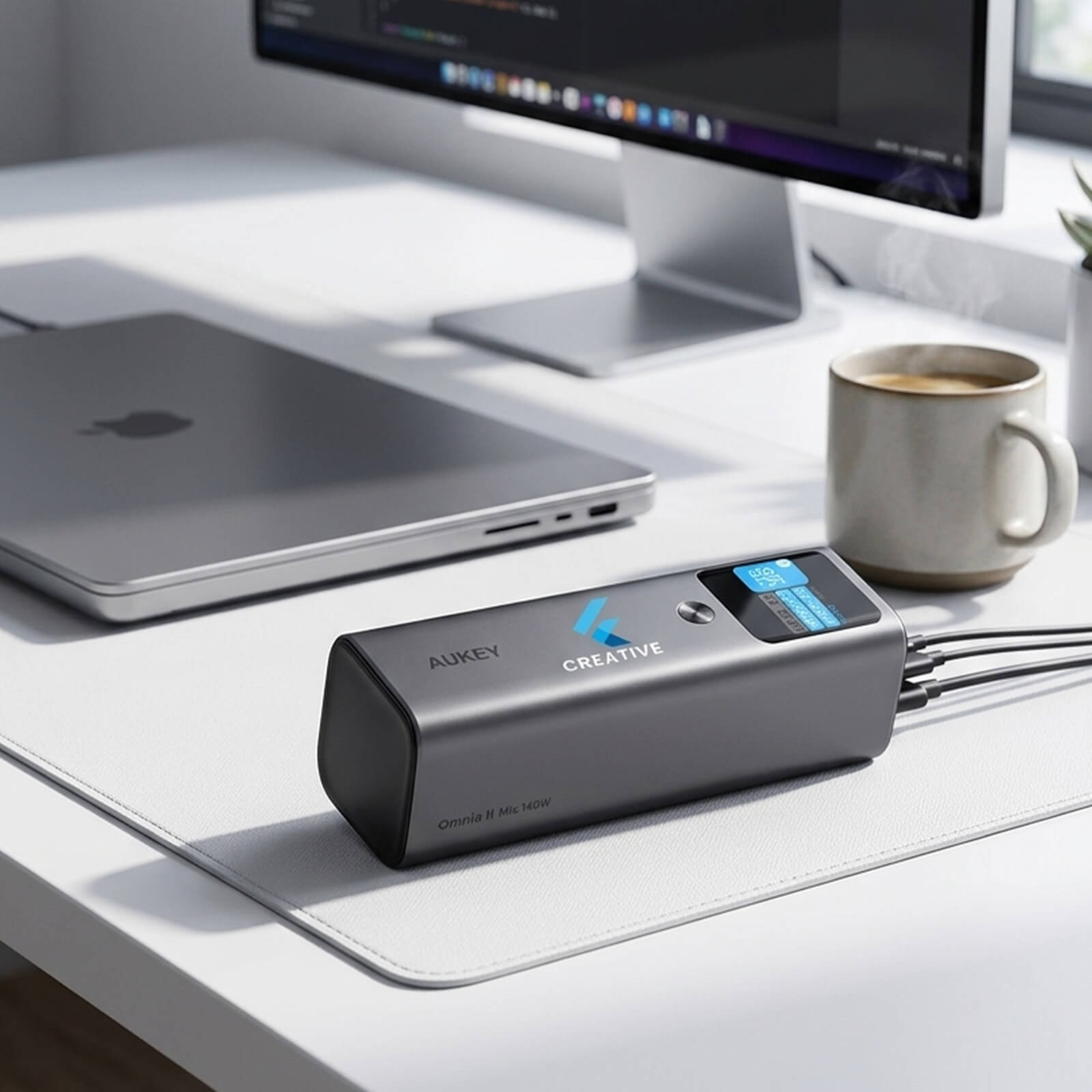 Aukey 140W 27,600 mAh Ultimate Laptop Power Bank