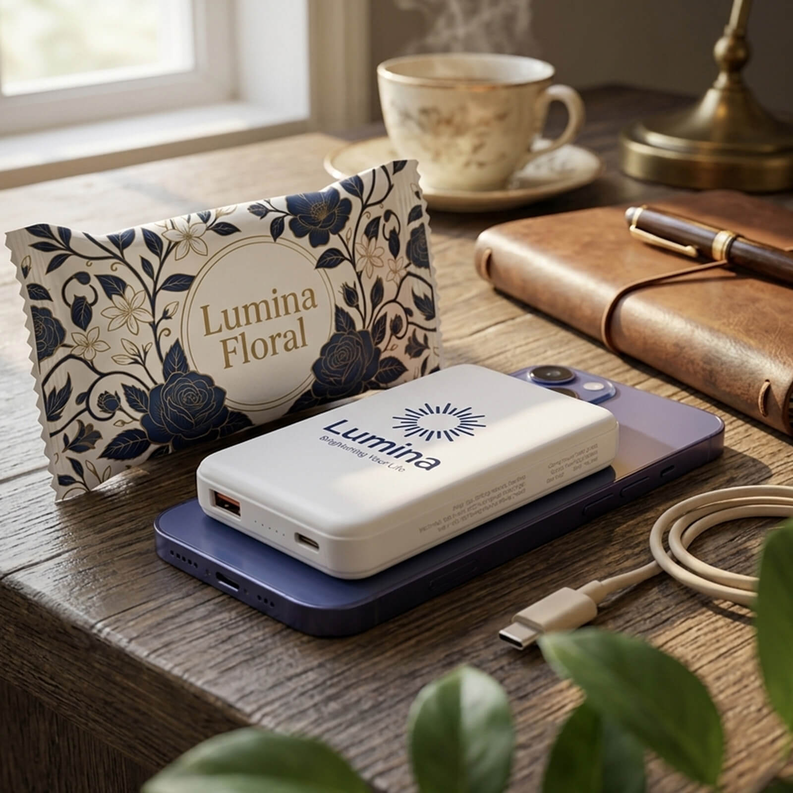 5K MAG FAST Wireless Charging PD Power Bank with Wrapper