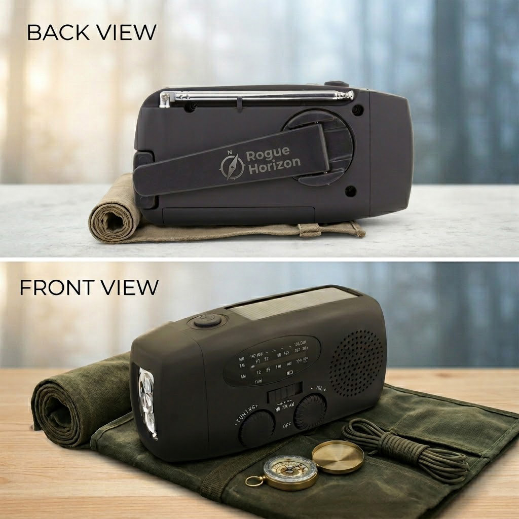 Solar Crank Radio