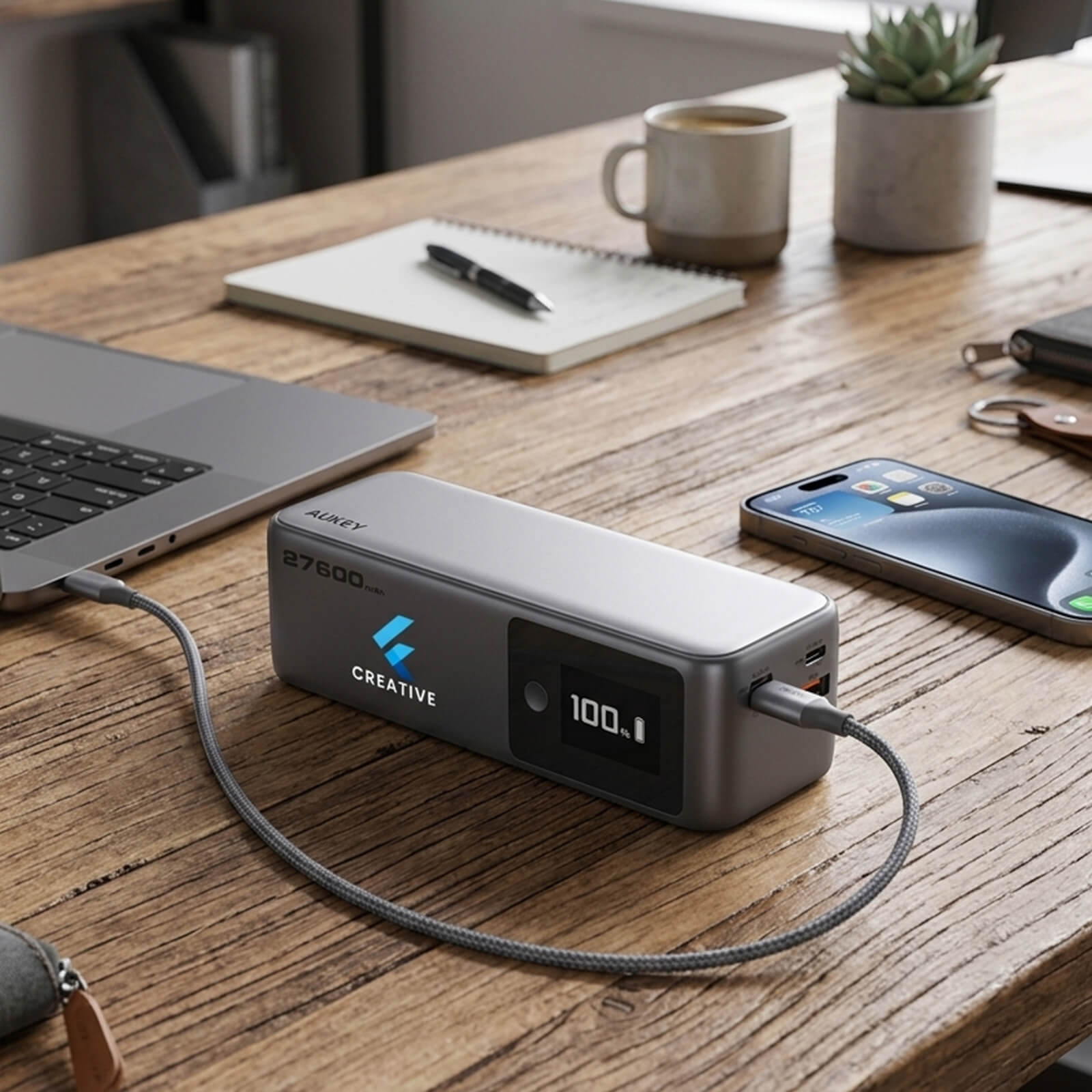 AUKEY 27600 140W Ultra-Fast Charging Power Bank