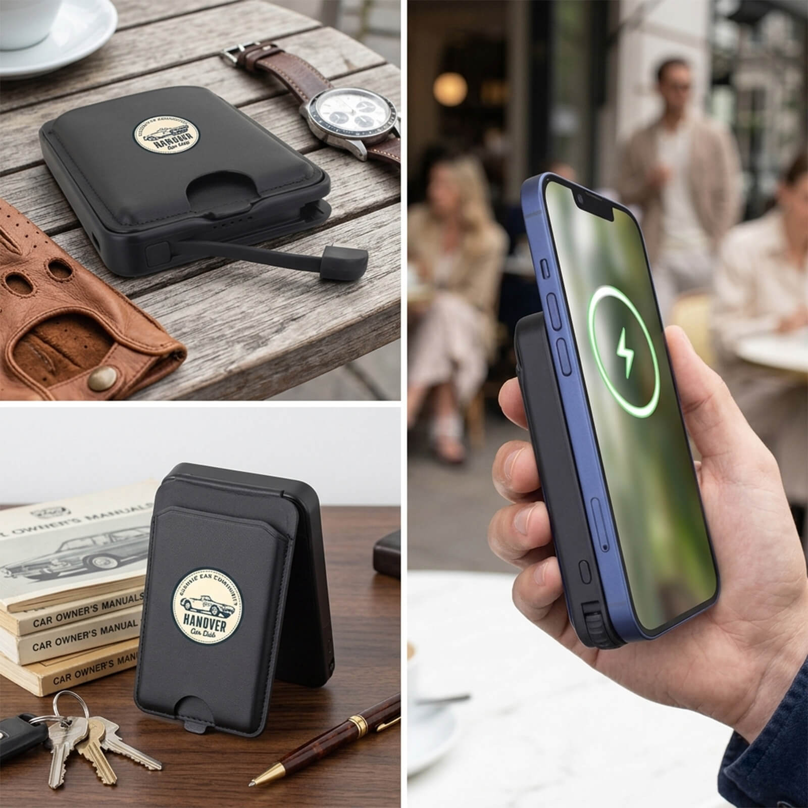 Mag-N-Kick™ Wallet Power Bank with Find My