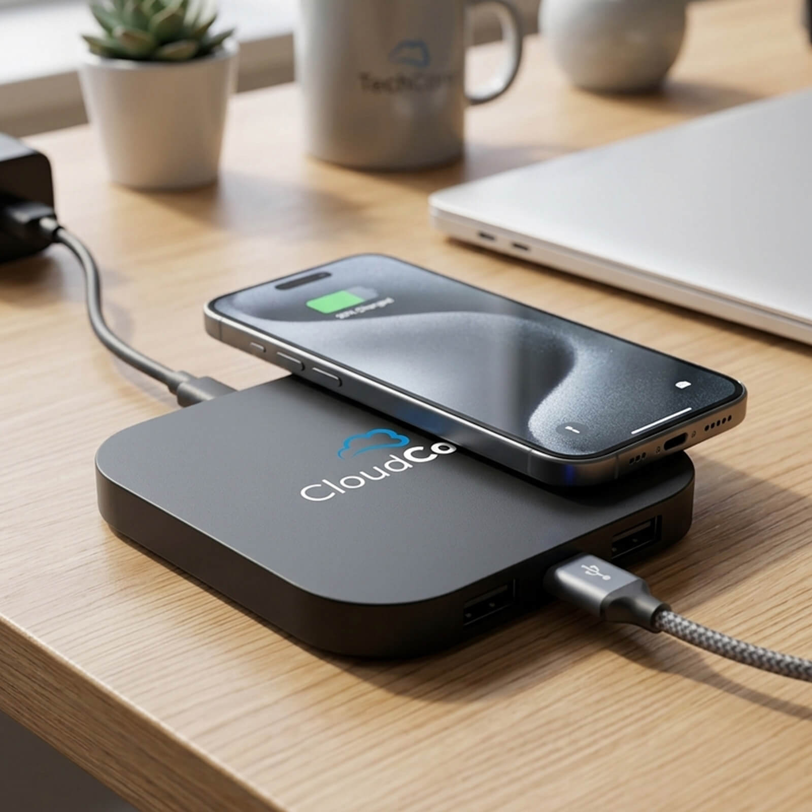 Square Wireless Charging Pad