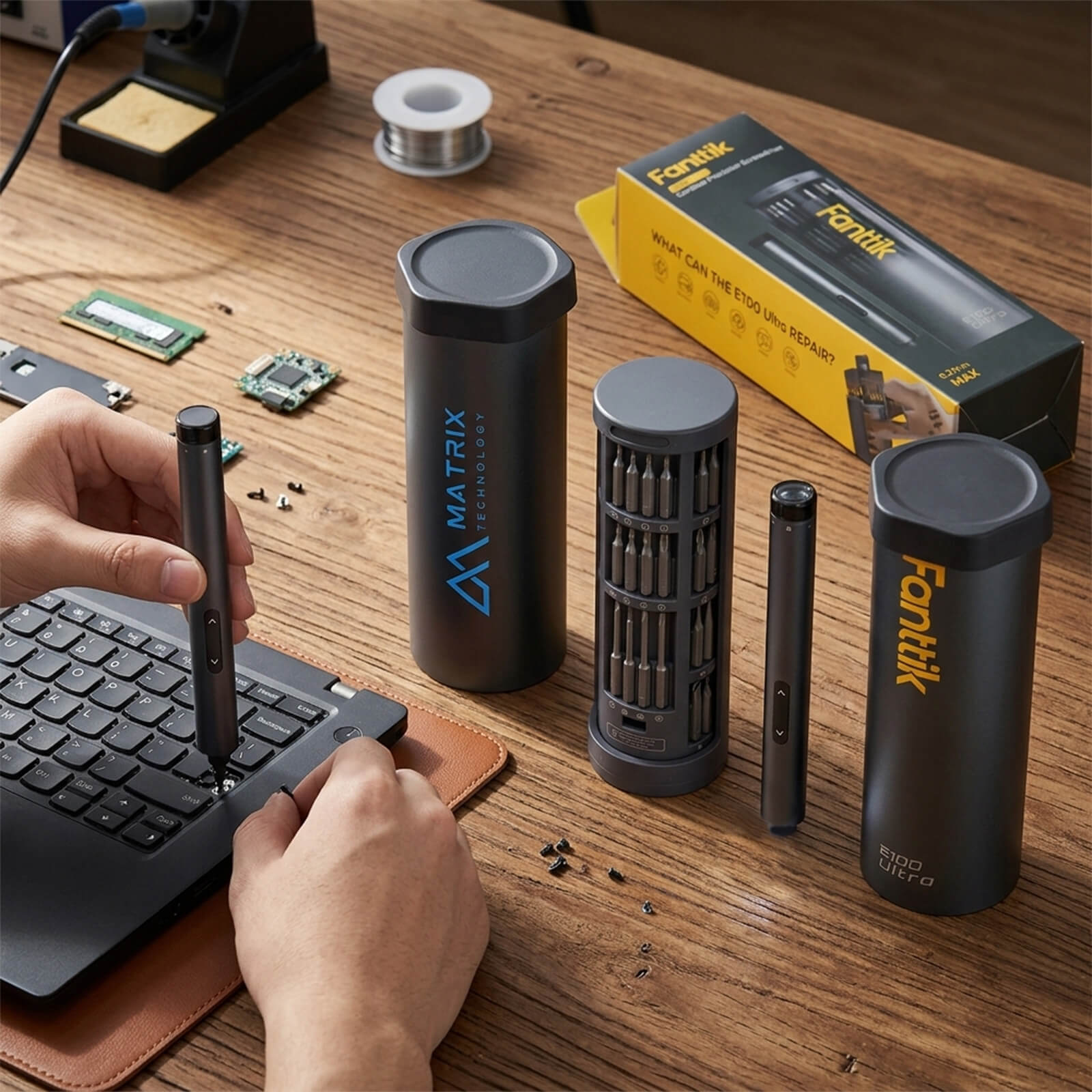 FANTTIK E100 Ultra 3.7V Mini Electric Screwdriver