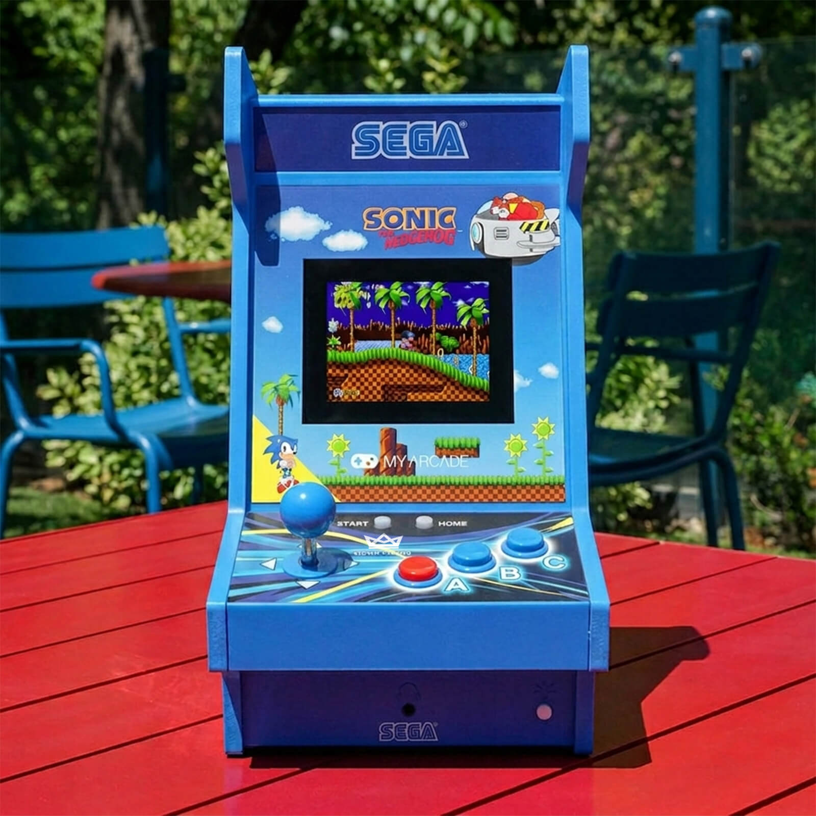 SONIC THE HEDGEHOG MIGHTY PLAYER PORTABLE RETRO ARCADE (4 GAMES IN 1) by My Arcade®