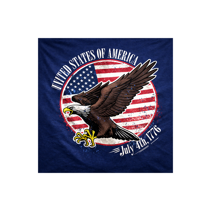 18" Dye Sublimated Bandana