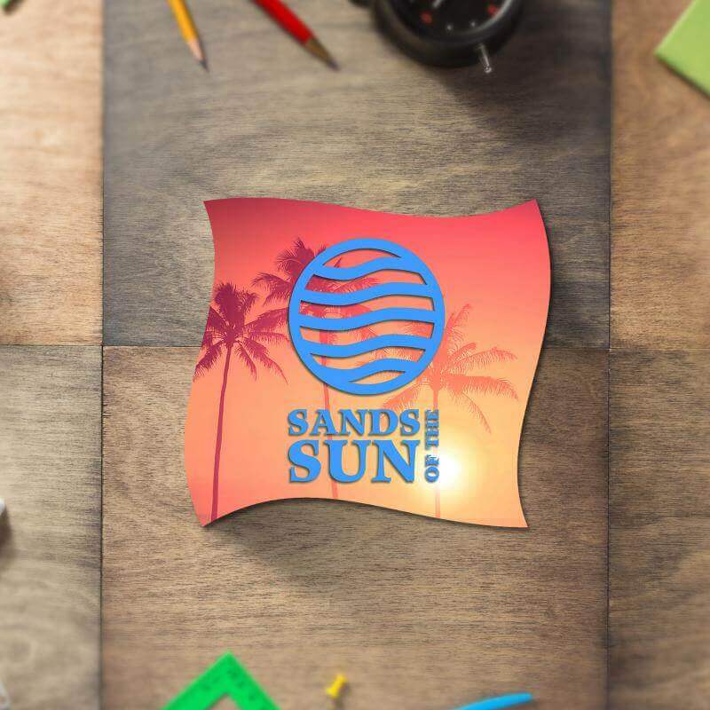 Wavy Paper Coaster
