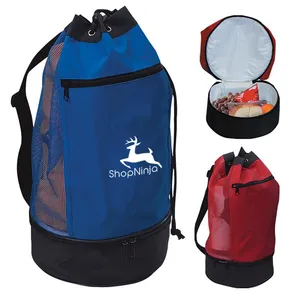 Beach Bag with an Insulated Compartment